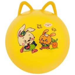 Мяч - прыгун с ушками ZABIAKA, d=45 см, МИКС