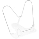 Подставка для книг пластиковая, Стамм Cristal, прозрачная