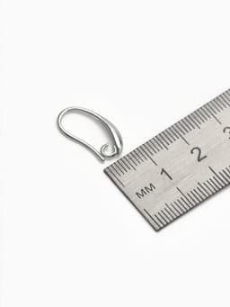 Швензы-крючки СМ-1111-1, (набор 5 пар), цвет серебро