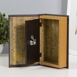 Шкатулка книга-сейф «Филин», дерево, 21×13×5 см