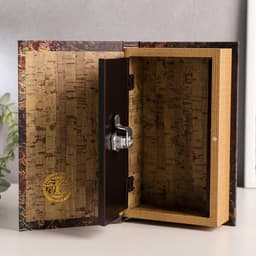 Шкатулка книга - сейф «Совушка с ключиком», 21×13×5 см