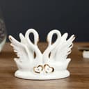 Фигурка под фарфор «2 лебедя изящество», стразы, 10×5×9 см