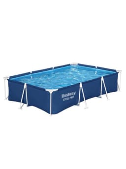Бассейн каркасный Steel Pro, 300×201×66 см, прямоугольный, 56404 Bestway