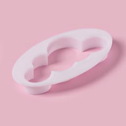 Формы для вырезания теста и мастики Доляна, набор 5 шт., 7.8×4.6×1 см, пластик, белые