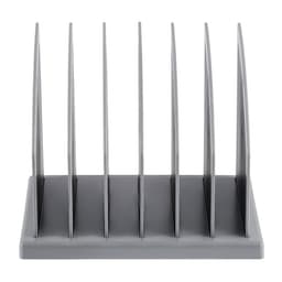 Лоток-сортер для журналов и бумаг сборный, 6 отделений, серый