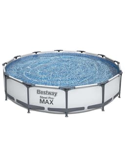 Бассейн каркасный Steel Pro MAX, 366×76 см, фильтр-насос, круглый, 56416 Bestway