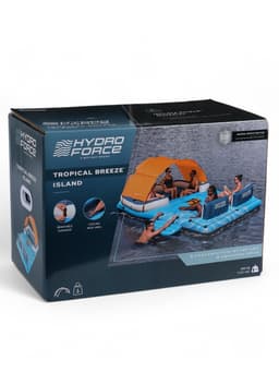 Беседка-плот для плавания, 389×274 см, для 6 человек, 43105 Bestway