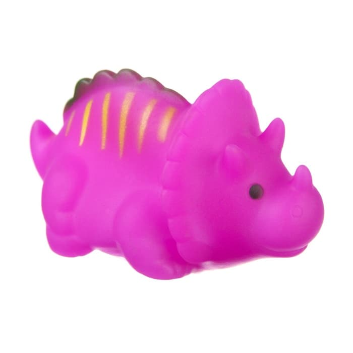 Резиновые игрушки для ванны Крошка Я «Динопарк», с пищалкой, в наборе 6 шт., МИКС