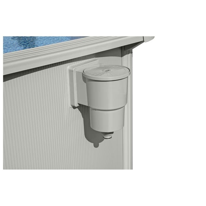 Бассейн стальной Hydrium 457×122 см (песчаный фильтр-насос, лестница, подстилка, тент) 56384