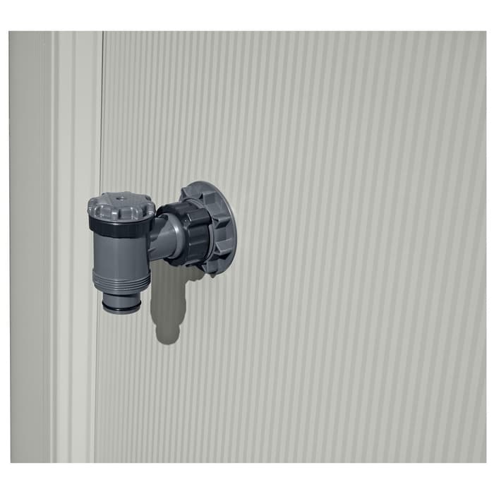 Бассейн стальной Hydrium 457×122 см (песчаный фильтр-насос, лестница, подстилка, тент) 56384