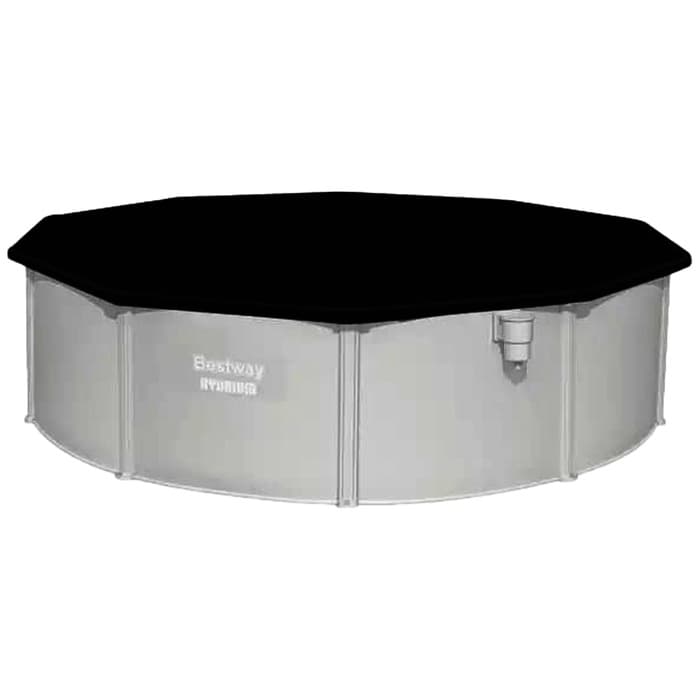 Бассейн стальной Hydrium 457×122 см (песчаный фильтр-насос, лестница, подстилка, тент) 56384