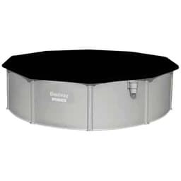 Бассейн стальной Hydrium 457×122 см (песчаный фильтр-насос, лестница, подстилка, тент) 56384