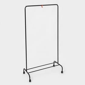 Вешалка - стойка для одежды «Радуга», 89.2×39×152 см, чёрная