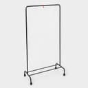 Вешалка - стойка для одежды «Радуга», 89.2×39×152 см, чёрная