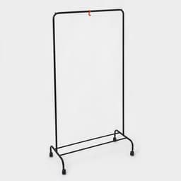 Вешалка - стойка для одежды «Радуга», 89.2×39×152 см, чёрная