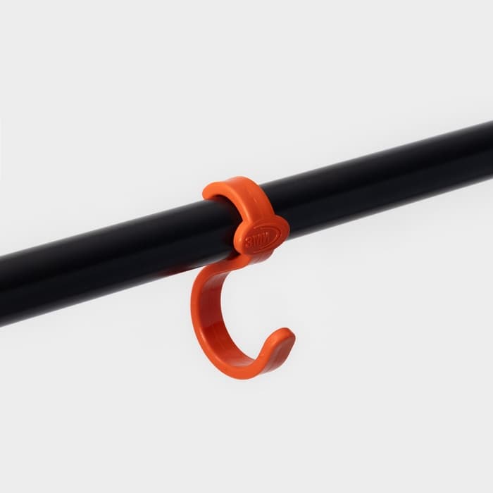 Вешалка - стойка для одежды «Радуга», 89.2×39×152 см, чёрная