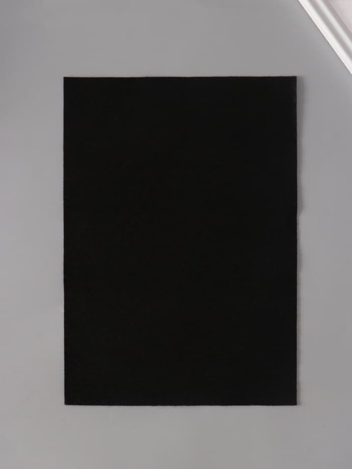 Фетр мягкий «Черный», 1 мм, (набор 10 листов), формат А4