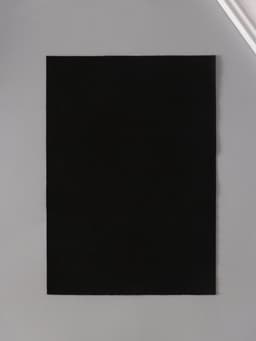 Фетр мягкий «Черный», 1 мм, (набор 10 листов), формат А4