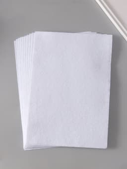 Фетр мягкий «Белый», 1 мм, (набор 10 листов), формат А4