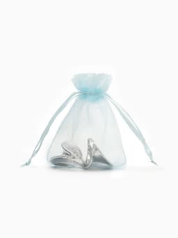 Мешочек подарочный, 7×9 см, голубой