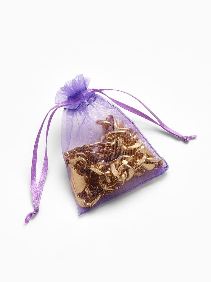 Мешочек подарочный, 7×9 см, фиолетовый