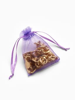 Мешочек подарочный, 7×9 см, фиолетовый