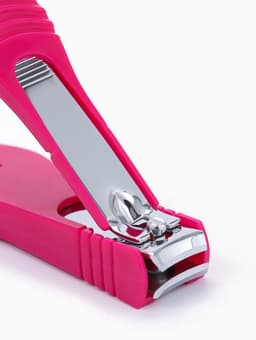 Кусачки книпсер педикюрные, с пилкой, 7 см, МИКС