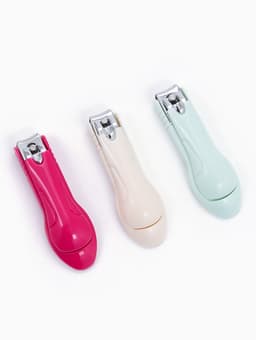 Кусачки книпсер педикюрные, с пилкой, 7 см, МИКС