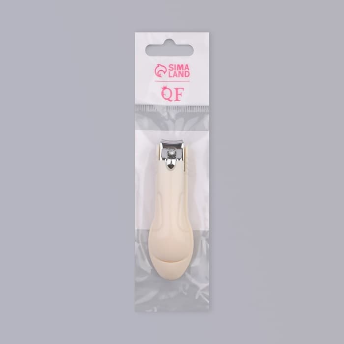 Кусачки книпсер педикюрные, с пилкой, 7 см, МИКС