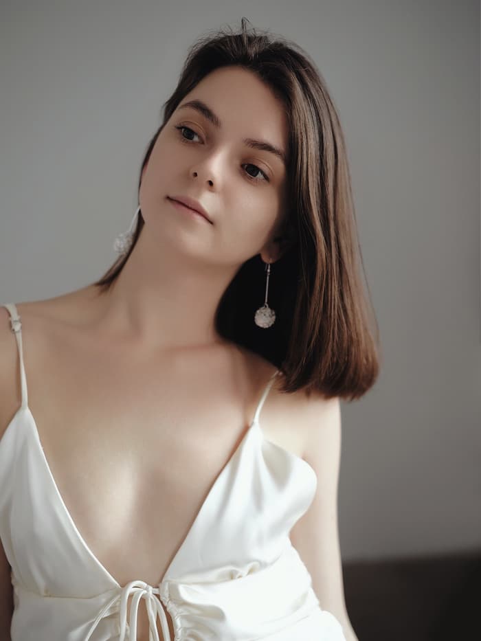 Серьги висячие «Шарик», переплетение, цвет светлое серебро, 6.5 см