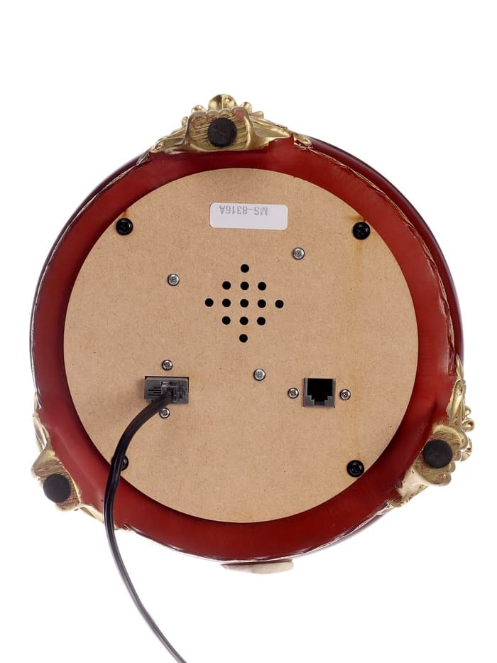 Ретро-телефон «Бабочка», громкая связь, 23×26 см, коричневый