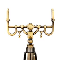 Ретро-телефон «Бабочка», громкая связь, 23×26 см, коричневый