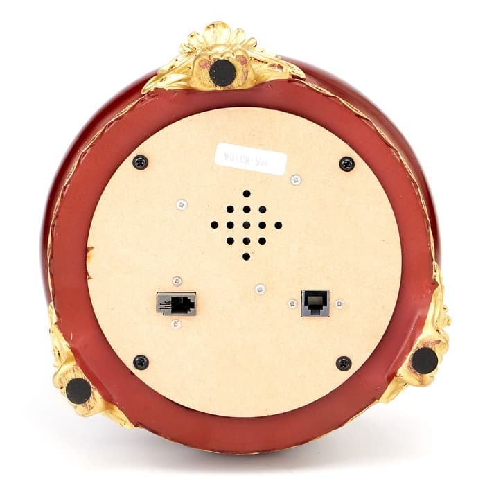 Ретро-телефон «Бабочка», громкая связь, 23×26 см, коричневый