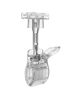 Держатель пластиковой рамки универсальный, 5.5×5×12 см, прозрачный