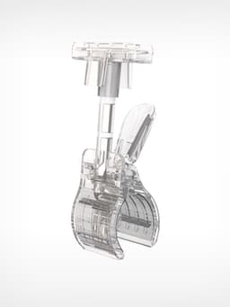 Держатель пластиковой рамки универсальный, 5.5×5×12 см, прозрачный