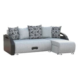 Диван угловой «Юпитер», 1400×1930 мм, обивка аслан серый