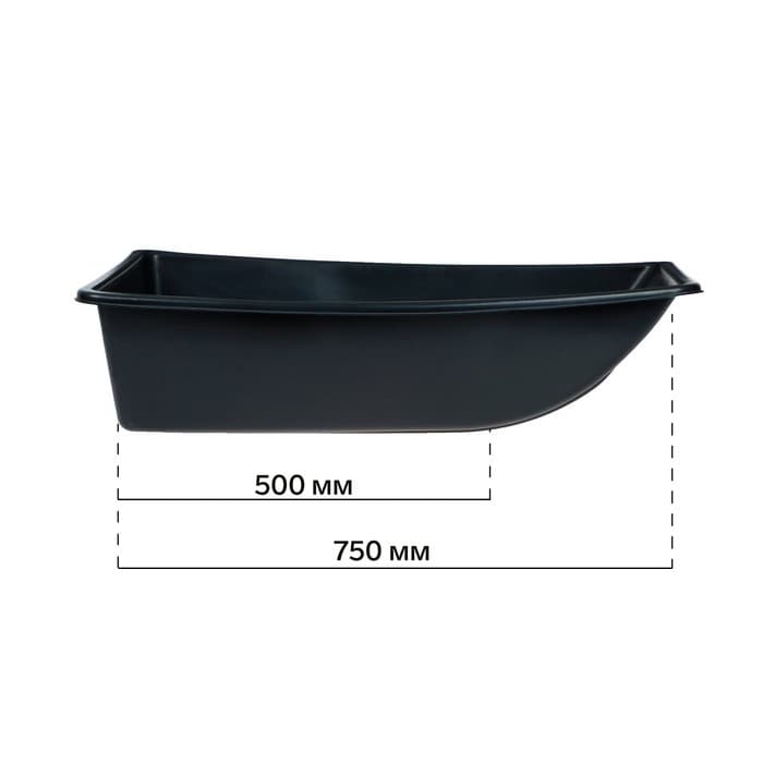 Сани рыбацкие YUGANA "С-2/1" 840×460×200 мм