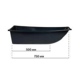 Сани рыбацкие YUGANA "С-2/1" 840×460×200 мм