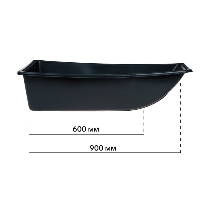 Сани рыбацкие YUGANA "С-3/1" 1000×520×250 мм