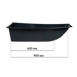 Сани рыбацкие YUGANA "С-3/1" 1000×520×250 мм