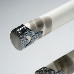 Макет оружия «Сувенирные катаны на подставке 3в1. Белая дымка глянец», подарочный набор, ножны дерево, 51 см; 77 см; 104 см