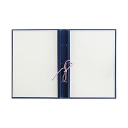 Папка «Дипломная работа» А4, бумвинил, гребешки/сутаж, (без бумаги) синяя 10ДР01