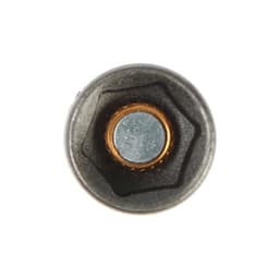 Бита с торцевой головкой ТУНДРА, сталь CrV, магнит, 10×65 мм