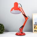 Лампа настольная 810 «Деко, красная» E27 40W RISALUX