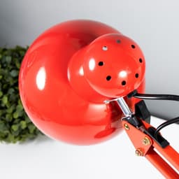 Лампа настольная 810 «Деко, красная» E27 40W RISALUX