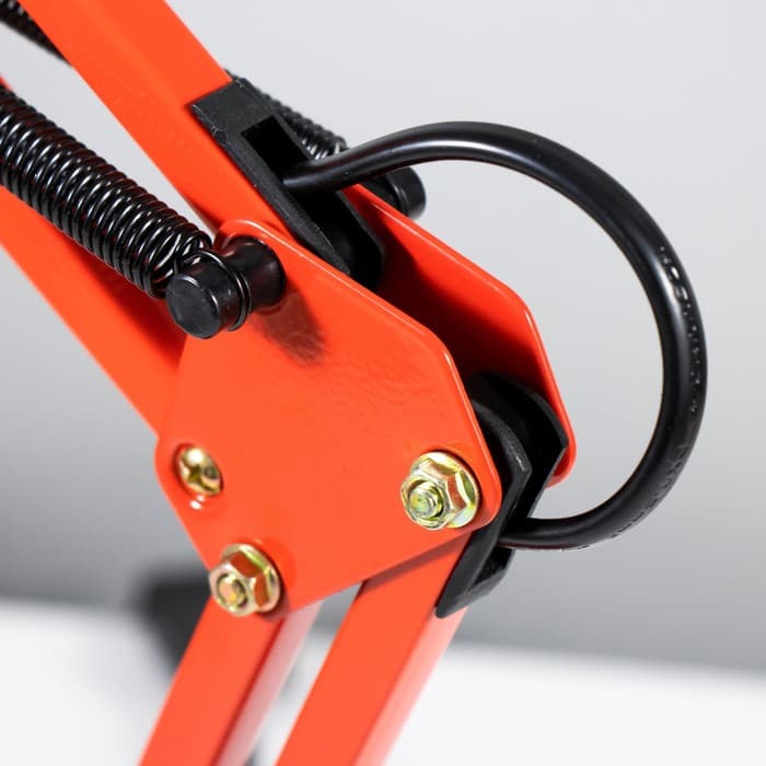 Лампа настольная 810 «Деко, красная» E27 40W RISALUX