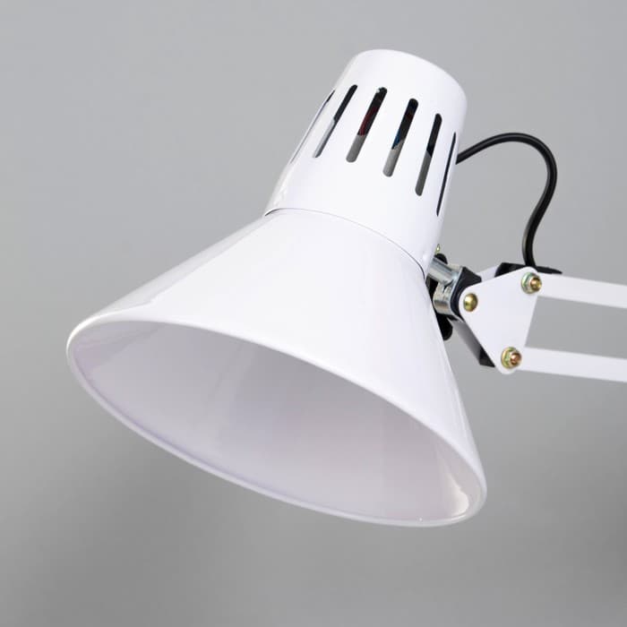 Лампа на зажиме 101 «Сорес, белая» E27 40W RISALUX