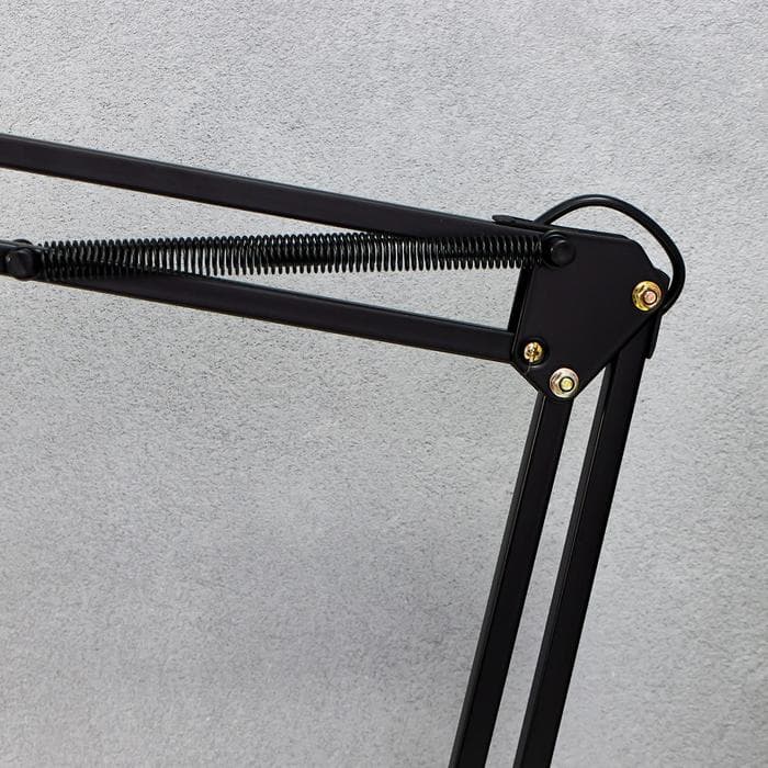 Лампа на зажиме 101 «Сорес, чёрная» E27 40W RISALUX