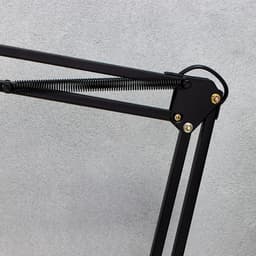 Лампа на зажиме 101 «Сорес, чёрная» E27 40W RISALUX