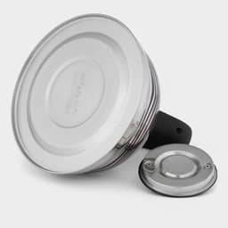 Чайник Доляна «Волна», 2.8 л, со свистком, с индикатором нагрева, фиксированная ручка, нержавеющая сталь